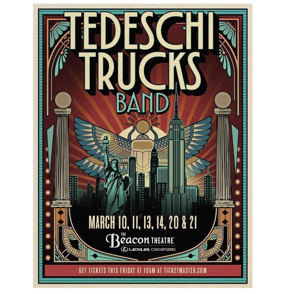 Tedeschi Trucks Band 2026 Poster 165